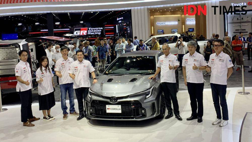 Launching GR Corolla di GIIAS 2023 (IDN Times/Fadhliansyah)