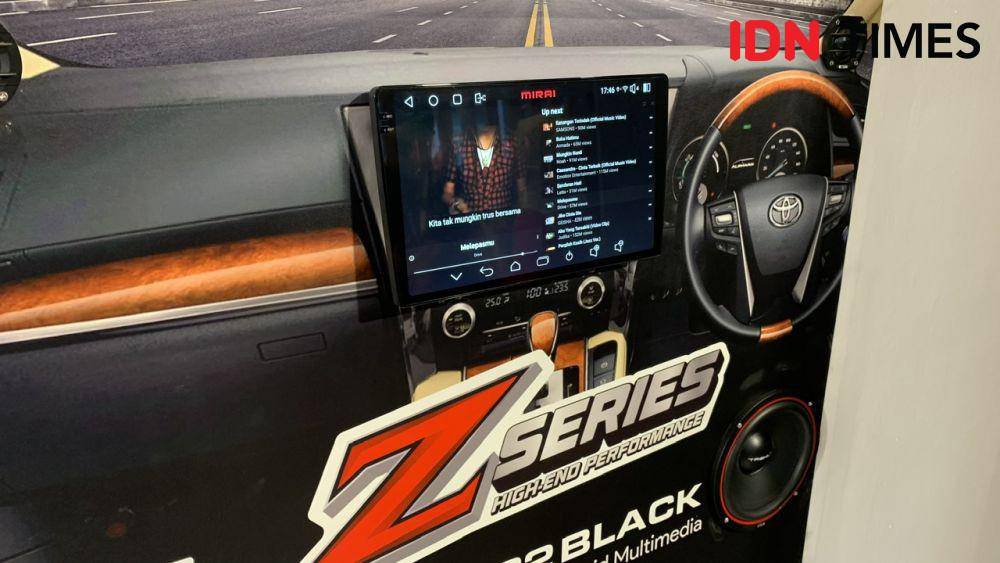 Asuka rilis head unit baru di GIIAS 2023 (IDN Times/Fadhliansyah)