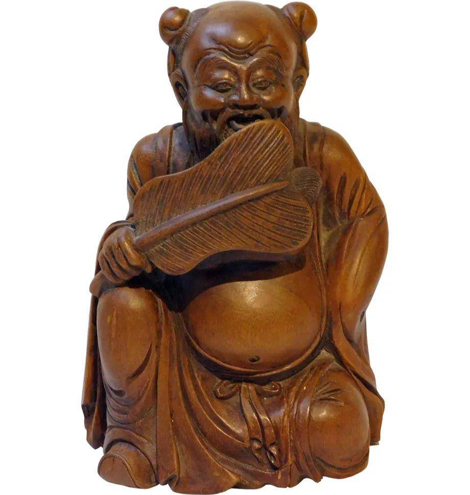 Ilustrasi kerajinan kayu Zhong Li Quan (ebay.com)