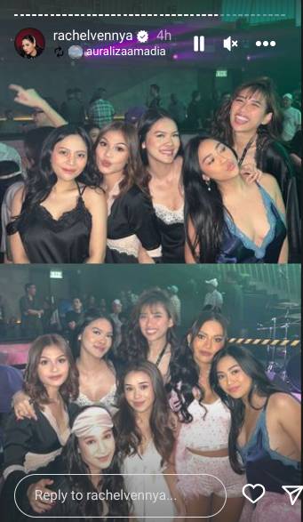 momen Rachel Vennya di pesta ulang tahun Erika Carlina (instagram.com/rachelvennya)
