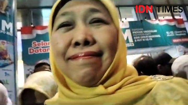 Pendamping Prabowo atau Anies? Khofifah Cuma Senyum