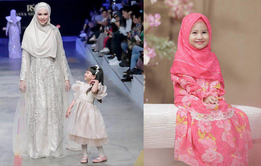 7 Potret Khalisa Jadi Model Fashion, Anak Kartika Putri yang Berbakat!