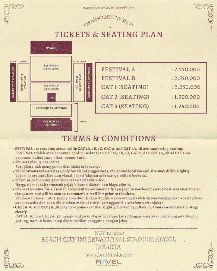 Konser Bring Me to Horizon di Jakarta 2023 (instagram.com/ravelentertainment)