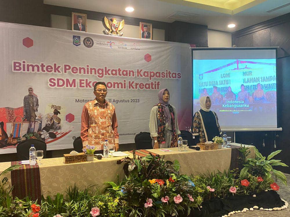 Pembukaan Bimtek oleh Dispar NTB (Dok Istimewa)