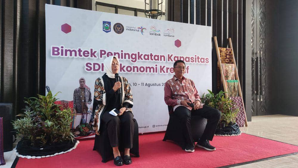 Pembukaan Bimtek oleh Dispar NTB (Dok Istimewa)