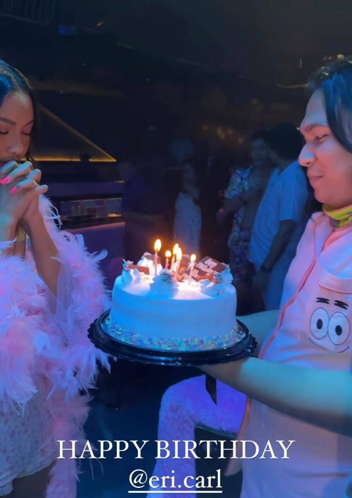 Ulang tahun Erika Carlina (instagram.com/keanuagl)
