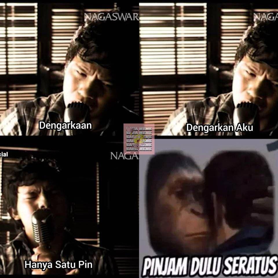 meme pinjam dulu seratus (facebook.com/shitpostingandalannegara)