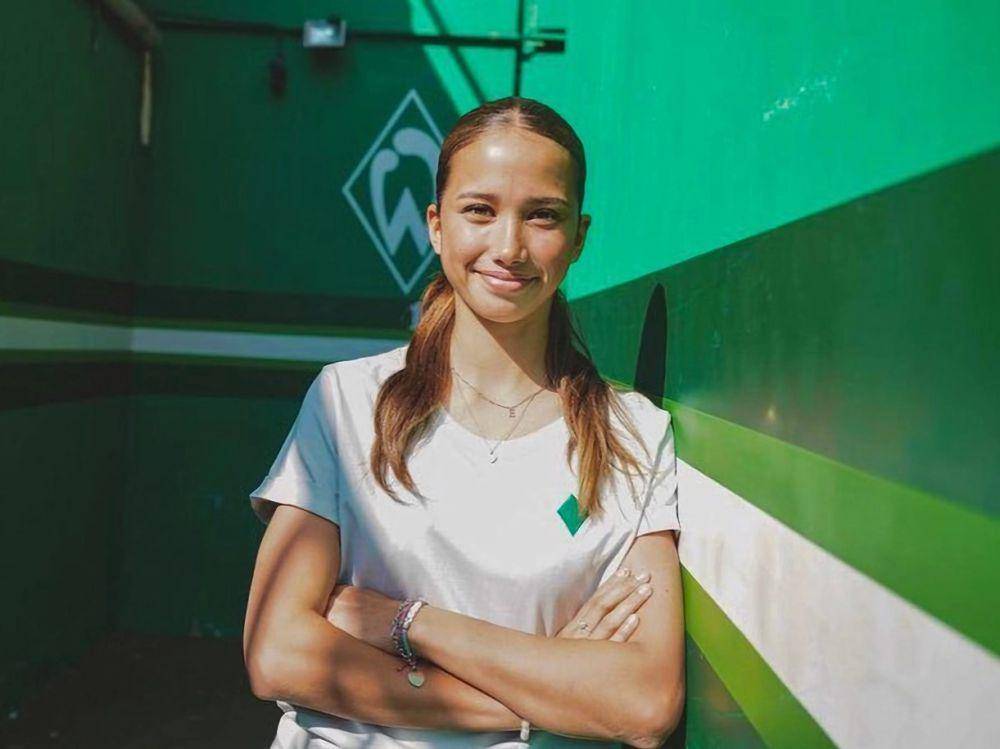 potret Amira Dahl, pemain bola keturunan Jerman-Indonesia  (instagram.com/milli.bola)