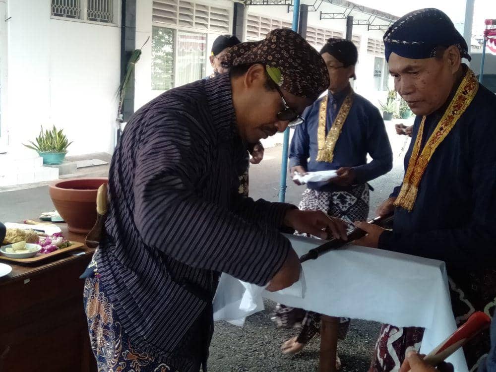 Pemkab Bantul Gelar Jamasan, Siraman Pusaka Kiai Agnya Murni