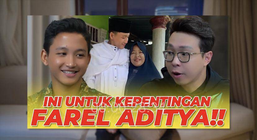 Richard Lee mengangkat Farel Aditya jadi adik asuhnya (youtube.com/dr. Richard Lee, MARS)