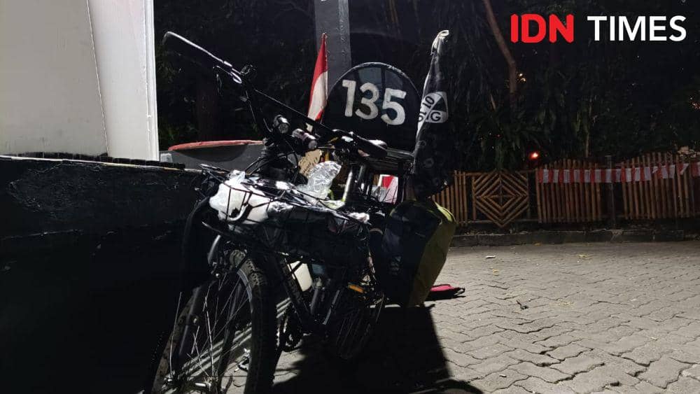 Potret sepeda Pak Midun. (IDN Times/Tino).