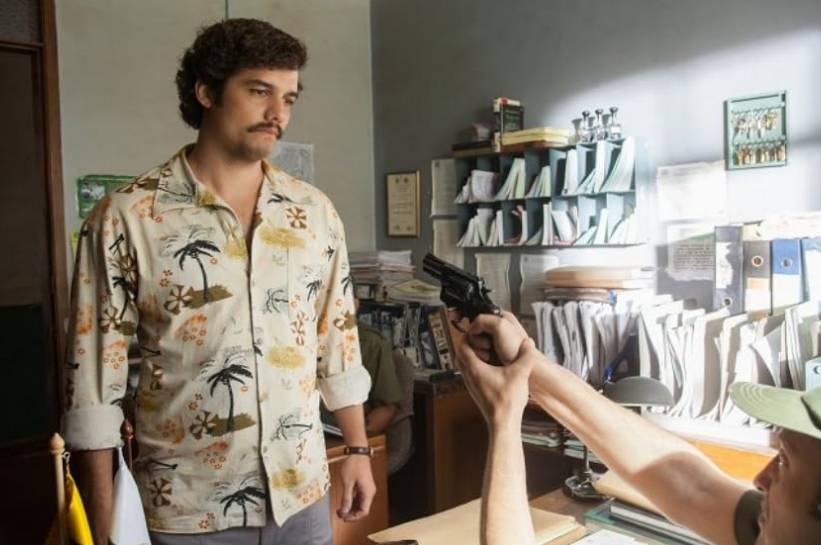 Wagner Moura di serial Narcos (2015) (dok. Netflix/Narcos)