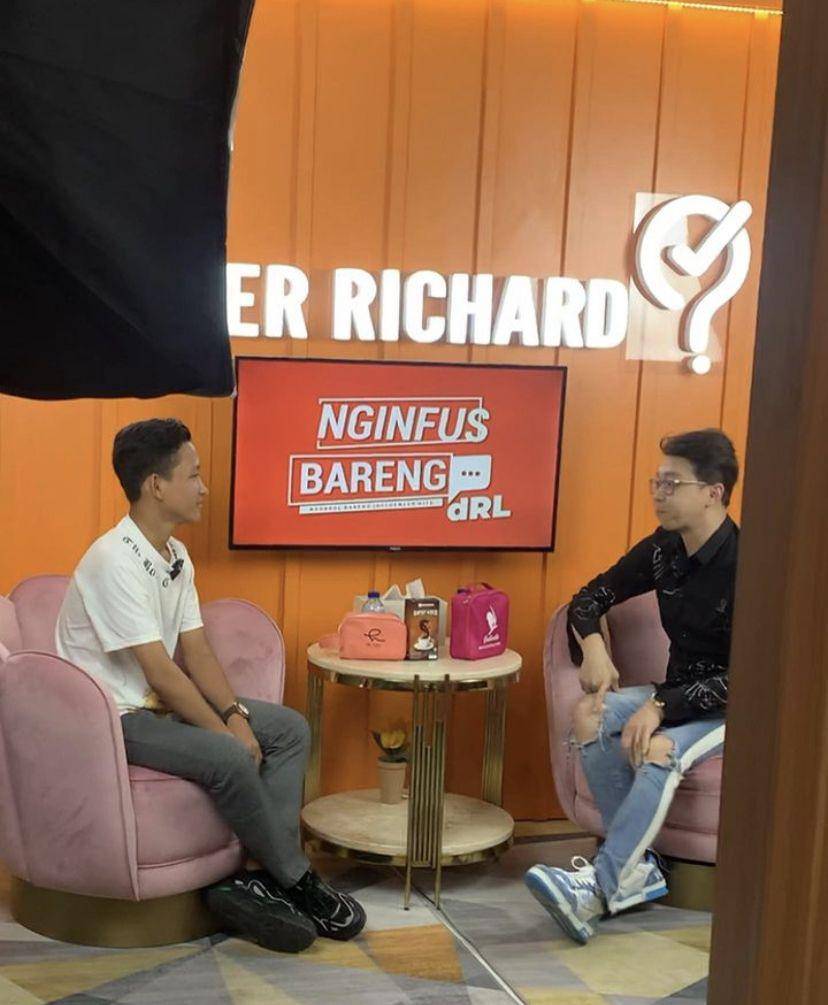 potret Farel Aditya dan dr. Richard Lee (Instagram.com/farel.aditya18)