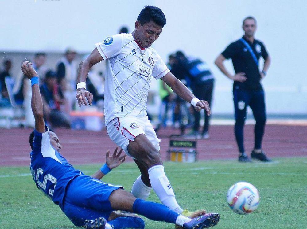 Arema FC saat menghadapi PSIS Semarang pada putaran pertama Liga 1 Indonesia 2023/2024. (instagram.com/aremafcofficial)