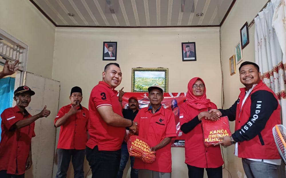 Direktorat Bapilu DPP BMI, Dwinan Rahmandi bersama DPC BMI Lampung Tengah sosialisasi sektor pertanian bersama MSP Lampung di Kecamatan Punggur. (IDN Times/Istimewa).