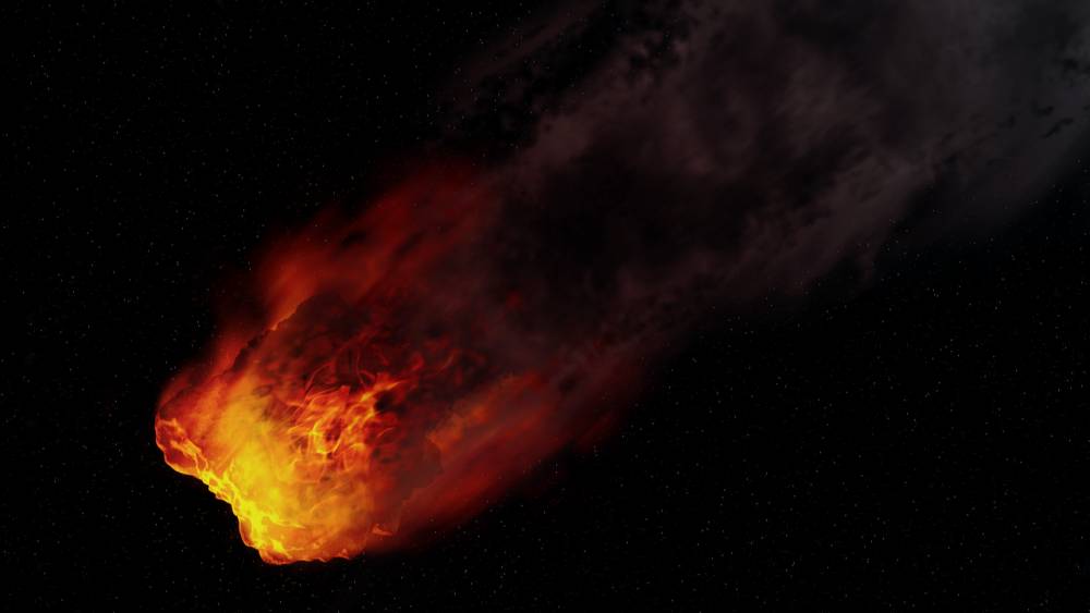 ilustrasi hujan meteor (pixabay.com/Alexander Antropov)