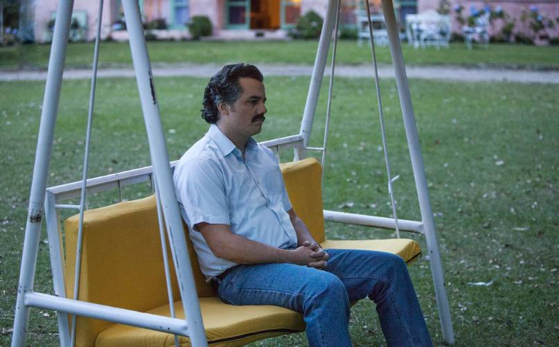 Wagner Moura di serial Narcos (2015) (dok. Netflix/Narcos)