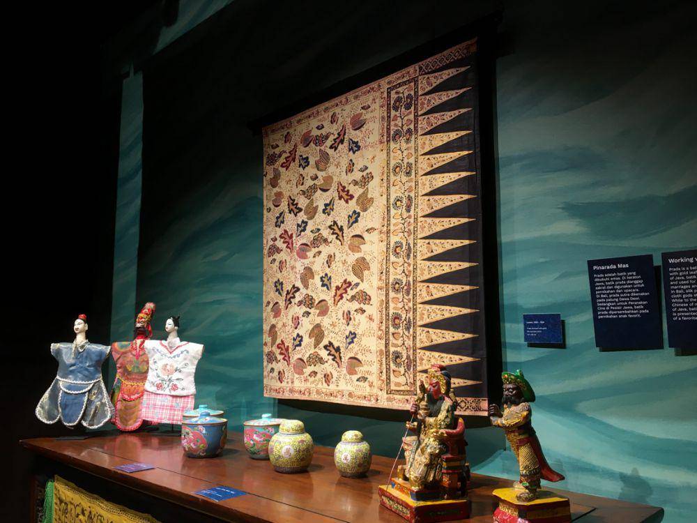 Motif batik yang dipamerkan mempunyai cerita tersendiri (Dok.Pribadi/Natalia Indah)
