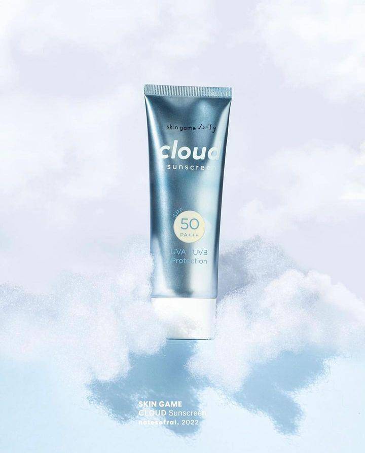 Skingame Cloud Sunscreen (instagram.com/skingameofficial)