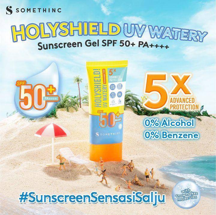 Somethinc Holyshield UV Watery Sunscreen Gel SPF 50+ PA+++ (instagram.com/somethincofficial)