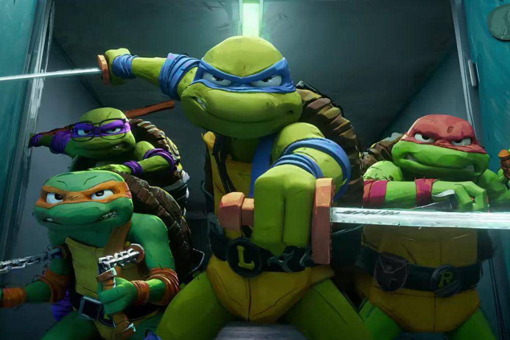 adegan dalam film Teenage Mutant Ninja Turtles: Mutant Mayhem (dok. Nickelodeon Movies/Teenage Mutant Ninja Turtles: Mutant Mayhem)