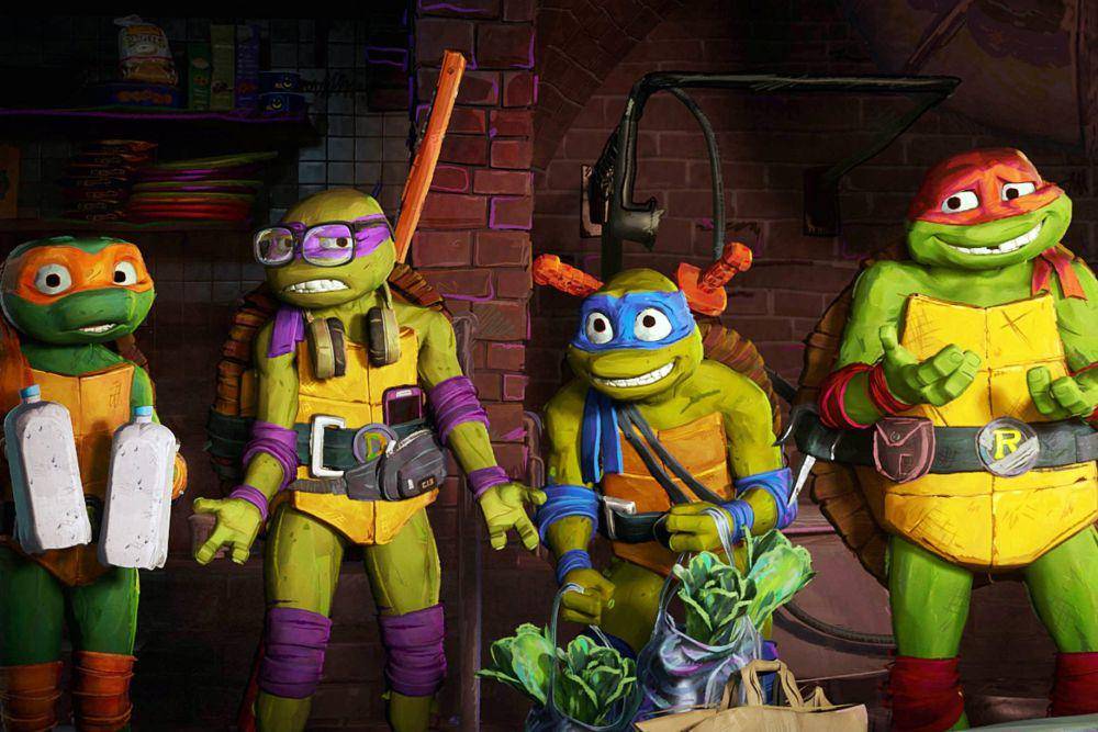 adegan dalam film Teenage Mutant Ninja Turtles: Mutant Mayhem (dok. Nickelodeon Movies/Teenage Mutant Ninja Turtles: Mutant Mayhem)