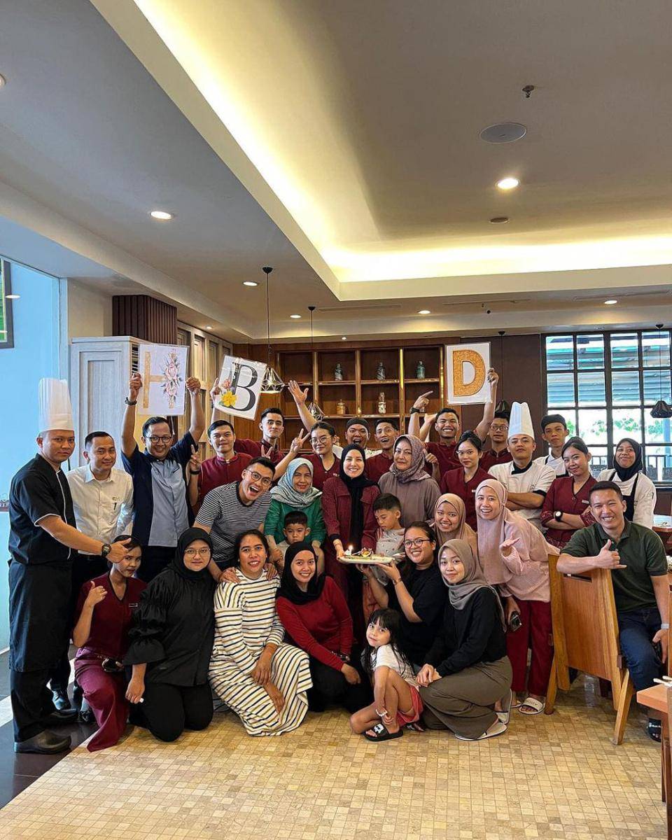 potret perayaan ulang tahun Muhammad Kanaka Ratinggang (instagram.com/tya_ariestya)