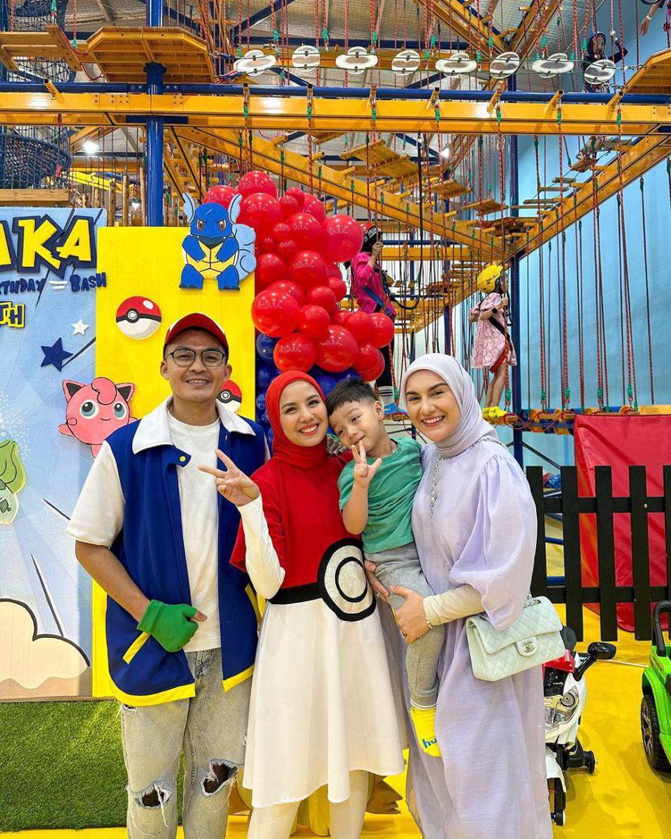 potret perayaan ulang tahun Muhammad Kanaka Ratinggang (instagram.com/_irishbella_)