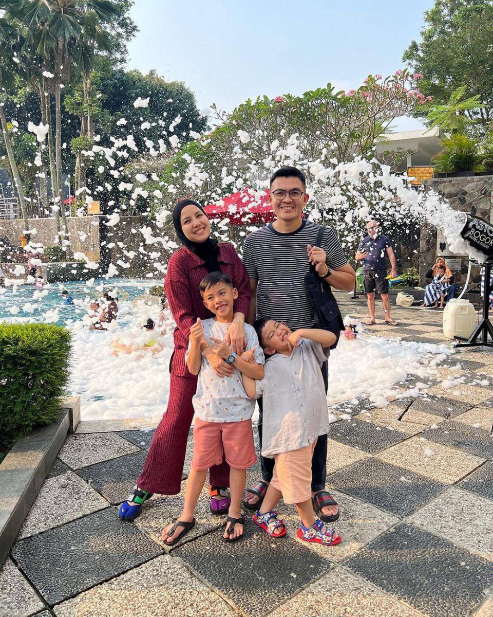 potret perayaan ulang tahun Muhammad Kanaka Ratinggang (instagram.com/tya_ariestya)