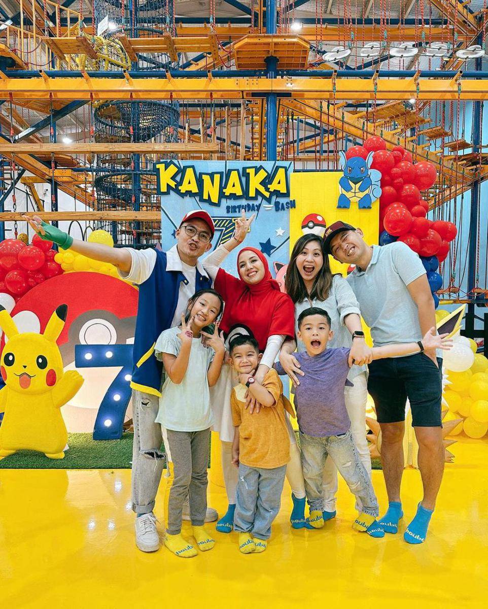 potret perayaan ulang tahun Muhammad Kanaka Ratinggang (instagram.com/elkasantaria)