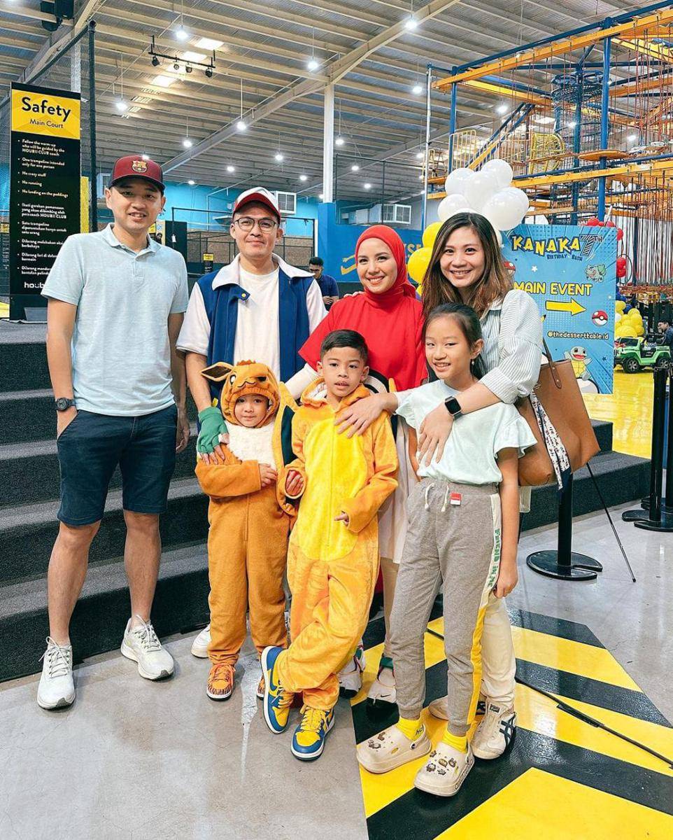 potret perayaan ulang tahun Muhammad Kanaka Ratinggang (instagram.com/elkasantaria)