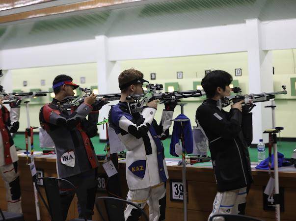 Sebanyak 10 atlet cabang olahraga menembak Indonesia berangkat Azerbaijan untuk berlaga di ajang International Shooting Sport Federation (ISSF) World Championship 2023. (dok. PB Perbakin)