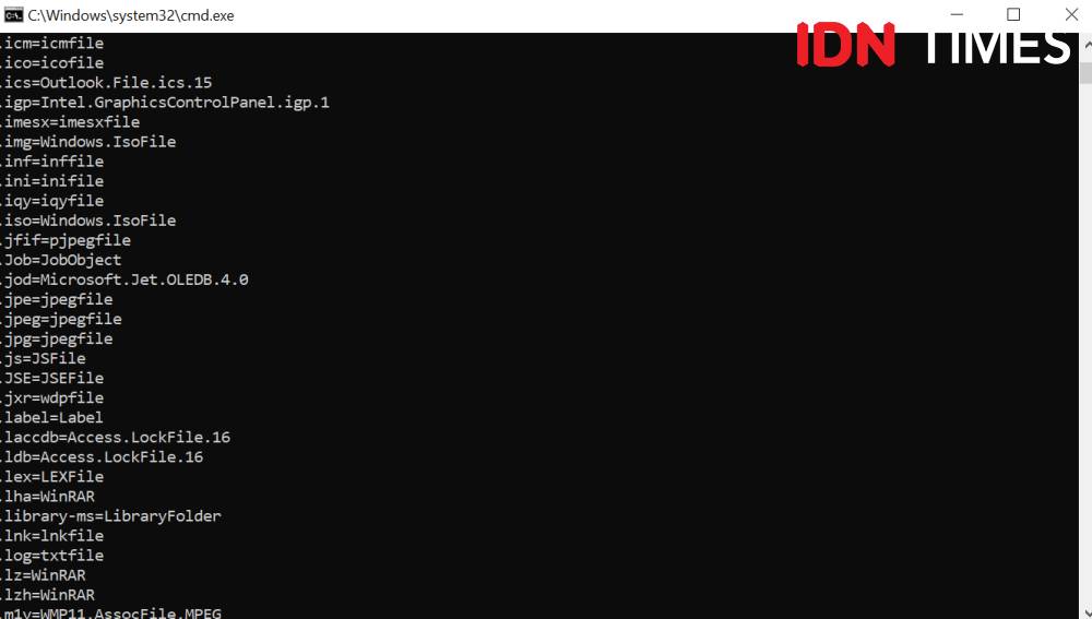 ilustrasi Command Prompt di Windows (IDN Times/Rifki Wuda Sudirman)