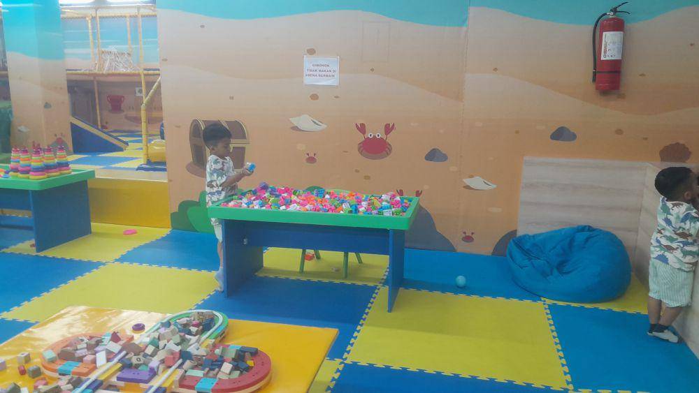 Suasana Happy Kiddy Mall Panakkukang Makassar/Fadhil Muhammad