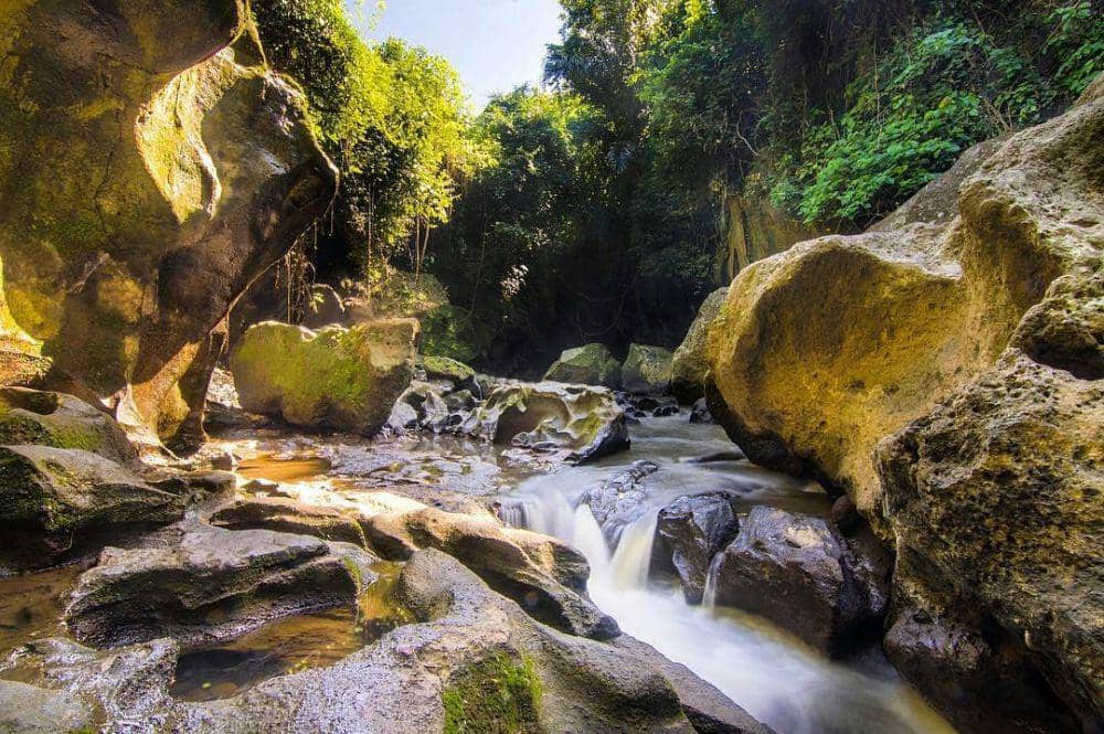 Pemandangan di Hidden Canyon Beji Guwang (Instagram.com/@hiddencanyonbejiguwang)