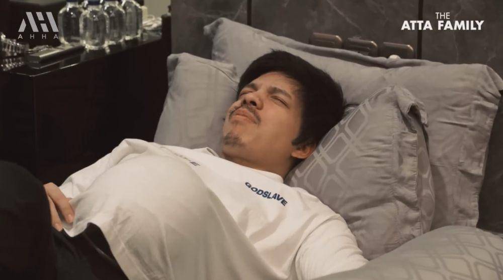 Atta Halilintar jadi bumil (YouTube.com/AH)