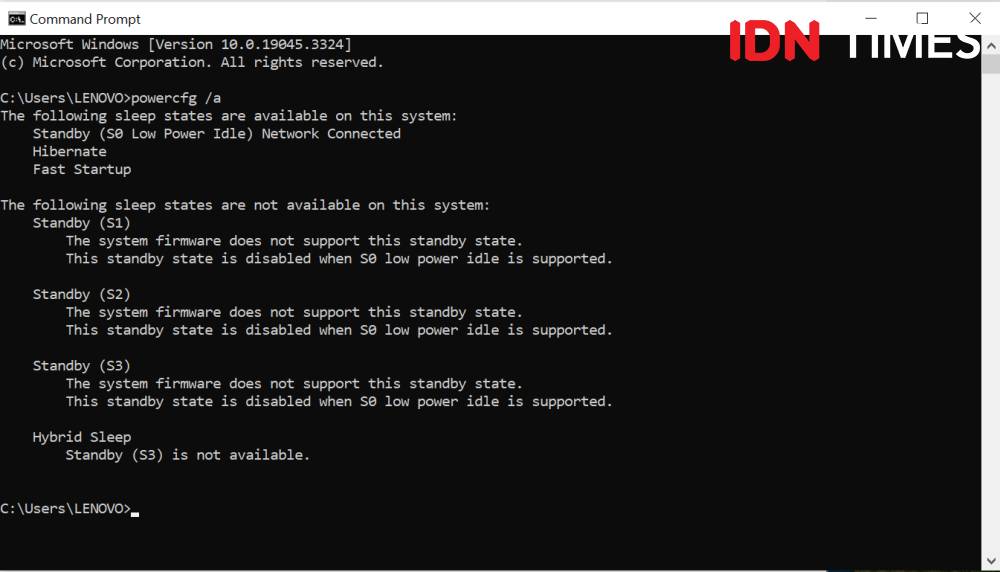 ilustrasi Command Prompt di Windows (IDN Times/Rifki Wuda Sudirman)