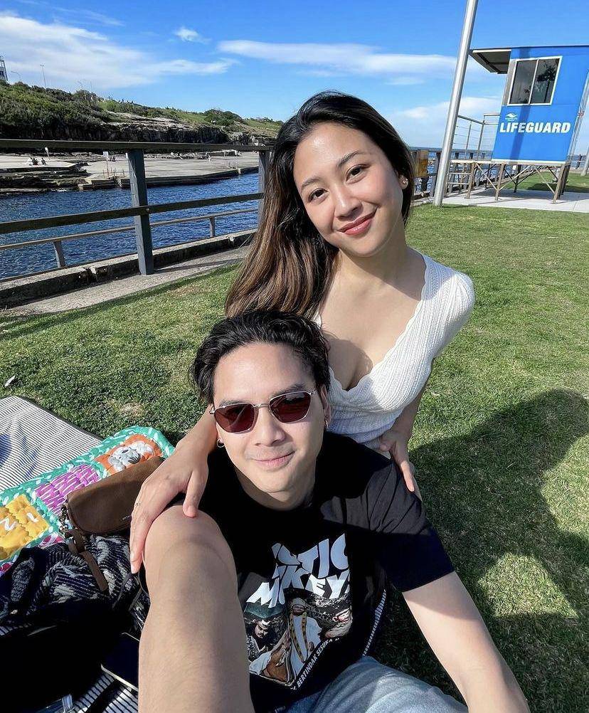 Sherina Munaf dan Baskara Mahendra liburan ke Sydney (instagram.com/sherinasinna)