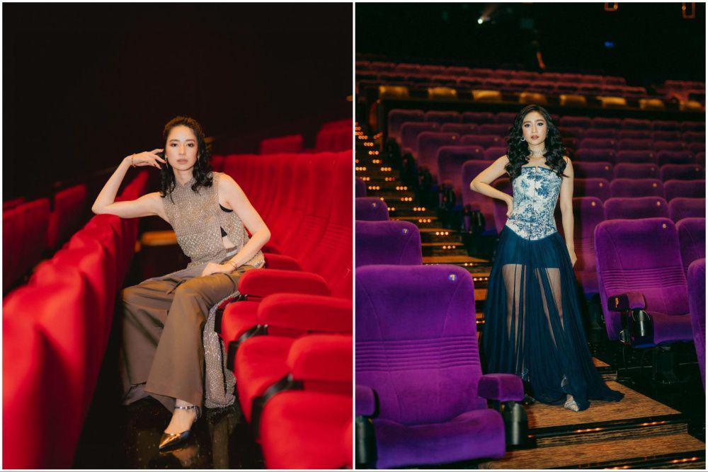 10 Potret Pose Seleb di Kursi Bioskop saat Premiere Film