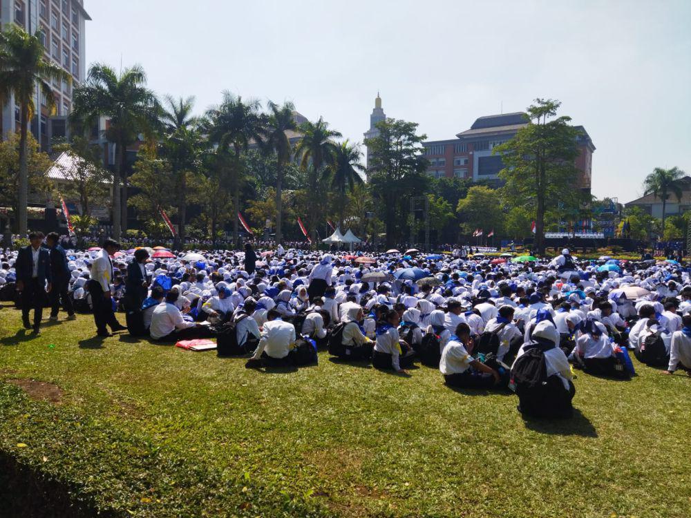 Sejumlah Mahasiswa UB Tumbang saat Ospek