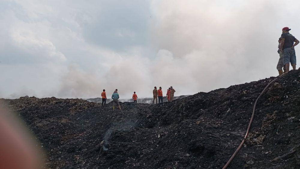 Lahan TPA Sukawinatan Palembang (IDN Times/Istimewa)
