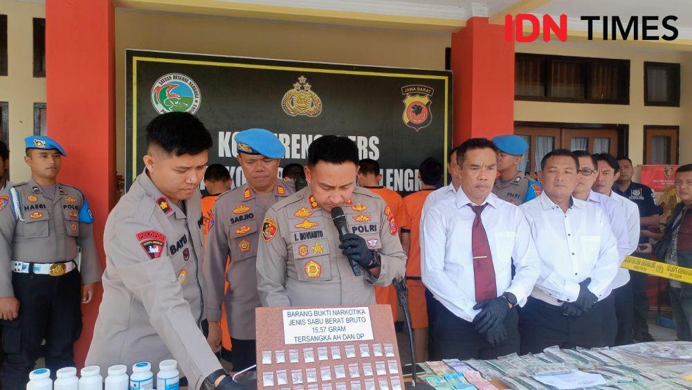 Polres Majalengka Sita Ribuan Obat Terlarang dari Lima Tersangka
