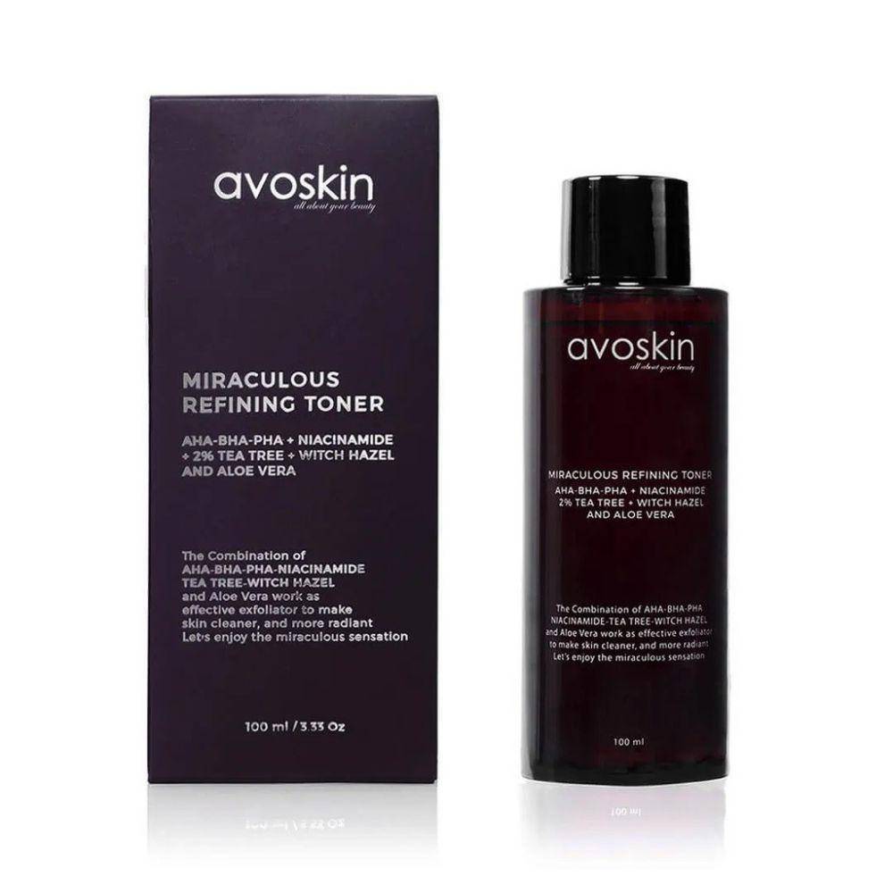 Avoskin Beauty Miraculous Refining Toner (shopee.co.id/avoskinofficial)