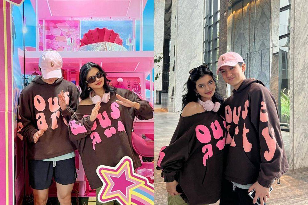 potret Ratu Sofya dan Ilham Yuda pakai hoodie couple (instagram.com/ratusfy_)