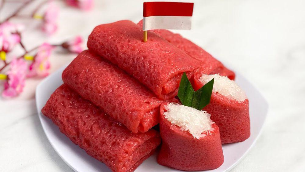 Resep Dadar Gulung Merah Putih untuk Rayakan HUT ke-78 RI