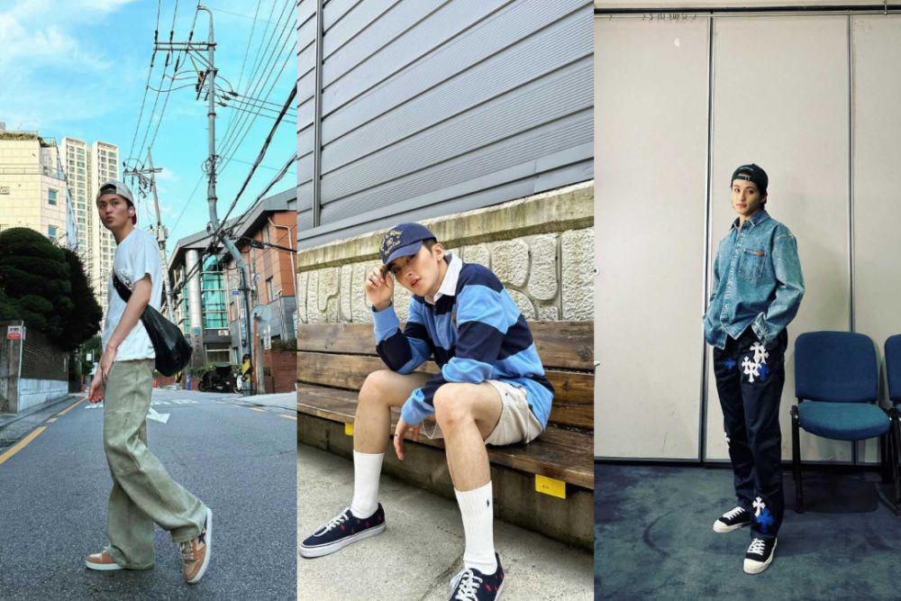 10 Inspirasi Outfit Hangout ala Mark NCT, Anti Mati Gaya!