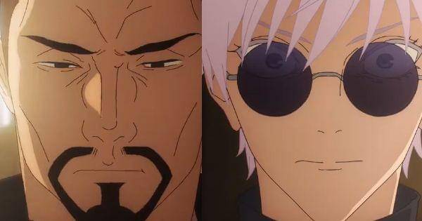 Gojo kaget saat mendengar Geto dijatuhi hukuman mati ( Dok. Mappa / Jujutsu Kaisen S2 )