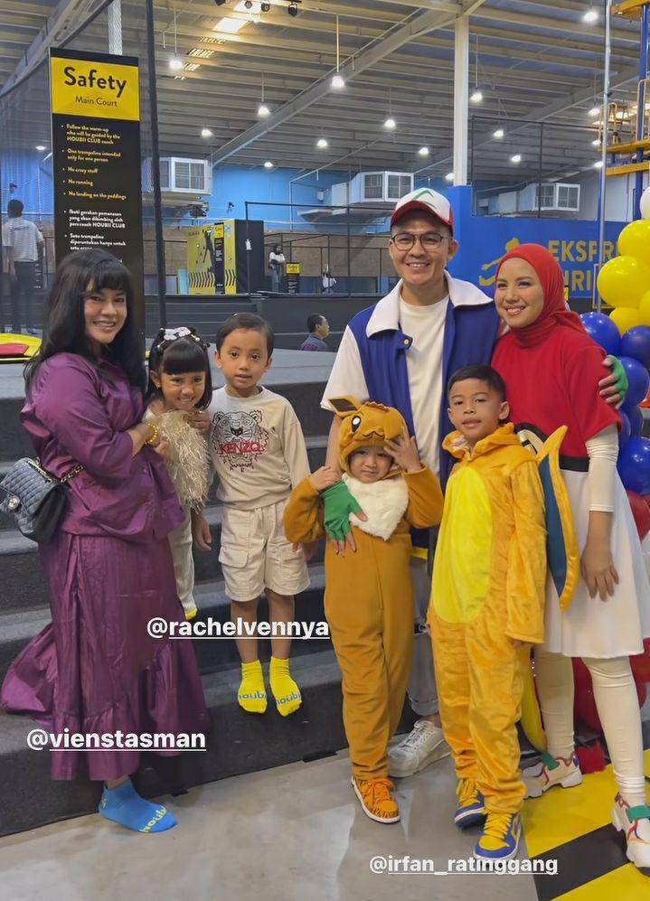 potret para artis di ulang tahun Kanaka, anak Tya Ariestya (instagram.com/tya_ariestya)