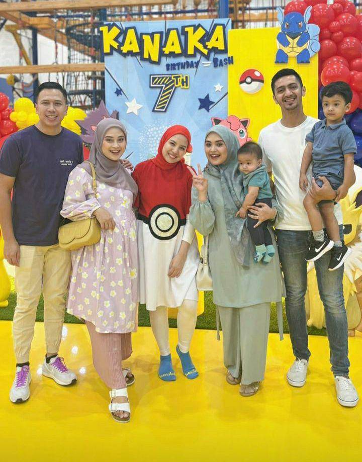 potret para artis di ulang tahun Kanaka, anak Tya Ariestya (instagram.com/vebbypalwinta)