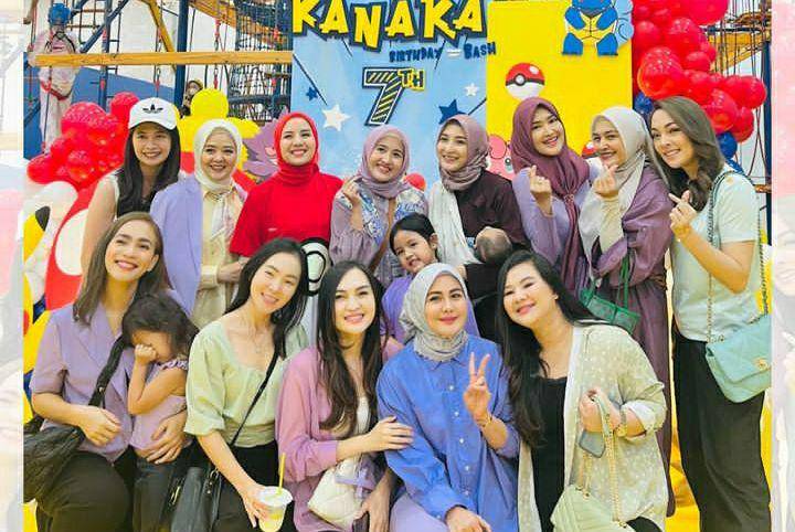 potret para artis di ulang tahun Kanaka, anak Tya Ariestya (instagram.com/sheytaradia)